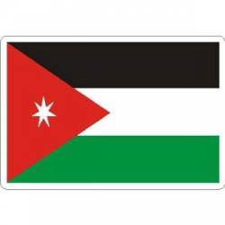 Jordan Flag - Rectangle Sticker