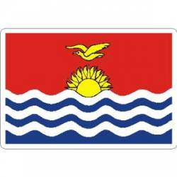 Kiribati Flag - Rectangle Sticker
