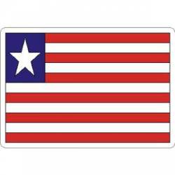 Liberia Flag - Rectangle Sticker