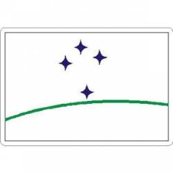 Mercosur Flag - Rectangle Sticker
