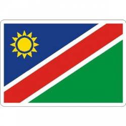 Namibia Flag - Rectangle Sticker