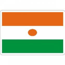 Niger Flag - Rectangle Sticker