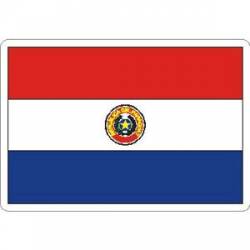 Paraguay Flag - Rectangle Sticker