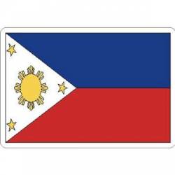 Philippines Flag - Rectangle Sticker