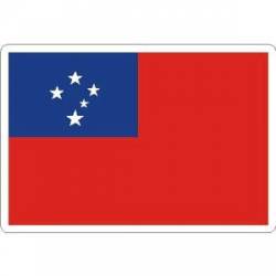 Samoa Flag - Rectangle Sticker