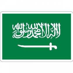 Saudi Arabia Flag - Rectangle Sticker