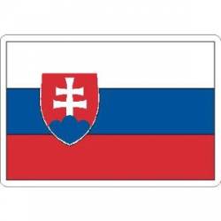 Slovakia Flag - Rectangle Sticker