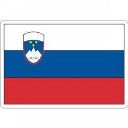 Slovenia Flag - Rectangle Sticker