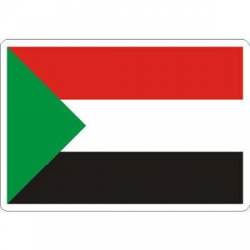 Sudan Flag - Rectangle Sticker