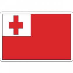Tonga Flag - Rectangle Sticker