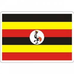 Uganda Flag - Rectangle Sticker