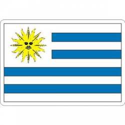 Uruguay Flag - Rectangle Sticker