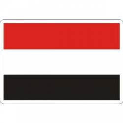 Yemen Flag - Rectangle Sticker
