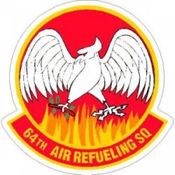 United States Air Force USAF 64th Air Refueling Squadron - Sticker