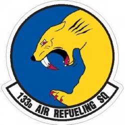 United States Air Force USAF 133rd Air Refueling Squadron - Sticker
