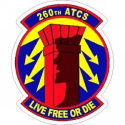 United States Air Force USAF 260th ATCS - Sticker