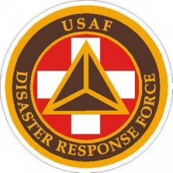 United States Air Force USAF Disaster Response Force - Sticker