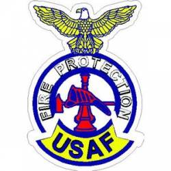 United States Air Force USAF Fire Protection - Sticker