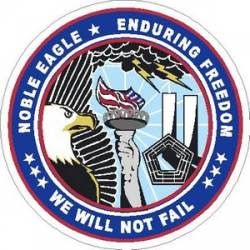 Operation Noble Eagle Enduring Freedom - Sticker