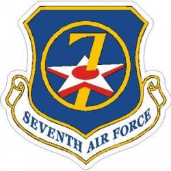 Air Force 7th Air Force - Sticker