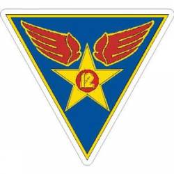Air Force 12th Air Force - Sticker