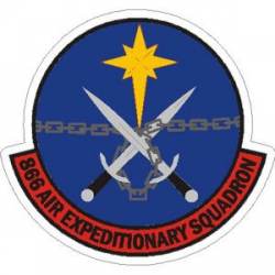 Air Force 866th Air Expeditionary Squadron - Sticker