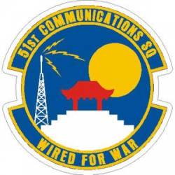 Air Force 51st Communications Squadron - Sticker