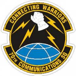Air Force 70th Communications Squadron - Sticker