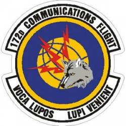 Air Force 172nd Communications Flight - Sticker