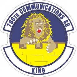 Air Force 786th Communications Squadron - Sticker