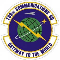 Air Force 789th Communications Squadron - Sticker