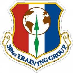 Air Force 381st Training Group - Sticker