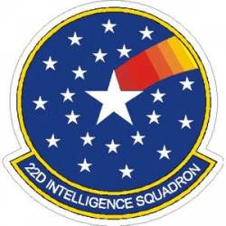 Air Force 22nd Intelligence Squadron - Sticker