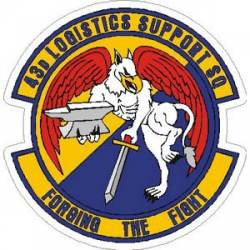 Air Force 43rd Logistics Support Squadron - Sticker
