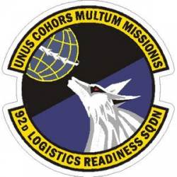Air Force 92nd Logistics Readiness Squadron - Sticker