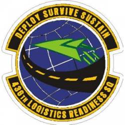 Air Force 436th Logistics Readiness Squadron - Sticker