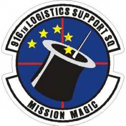 Air Force 916th Logistics Support Squadron - Sticker