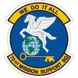 Air Force 70th Mission Support Squadron - Sticker