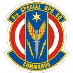 Air Force 6th Special Operations Squadron - Sticker