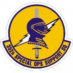Air Force 352nd Special Operations Support Squadron - Sticker