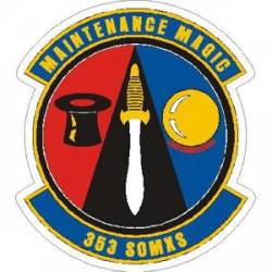Air Force 353rd Special Operations Maintenance Squadron - Sticker