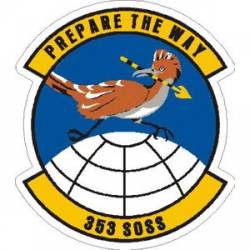 Air Force 353rd Special Operations Support Squadron - Sticker