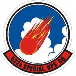 Air Force 522nd Special Operations Squadron - Sticker