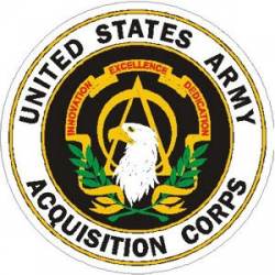 United States Army Acquisition Corps - Vinyl Sticker