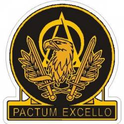 United States Army Acquisition Corps Pactum Excello - Vinyl Sticker