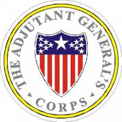 United States Army Adjutant General Corps - Vinyl Sticker