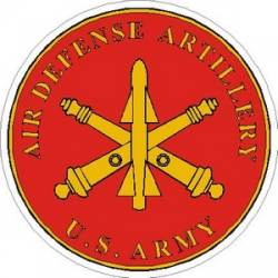 Army Air Defense Aritillery - Vinyl Sticker
