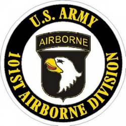U.S. Army 101st Airborne Division - Vinyl Sticker