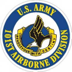 U.S. Army 101st Airborne Division Logo - Vinyl Sticker