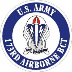 U.S. Army 173rd Airborne BCT - Vinyl Sticker